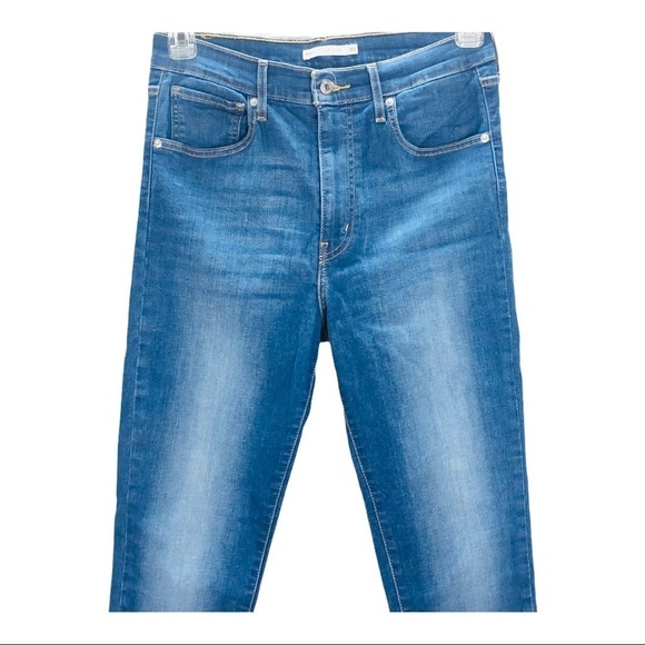 Levi’s Mile High Jeans 30 High Rise retro 90s Y2K YKK retro vintage style - Picture 3 of 12